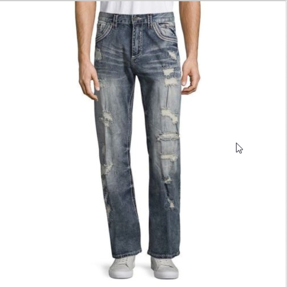 Affliction Ace Fleur Delta Black Premium Jeans